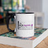 Assume Nothing Demisexual Pride Flag Color Accent Mug